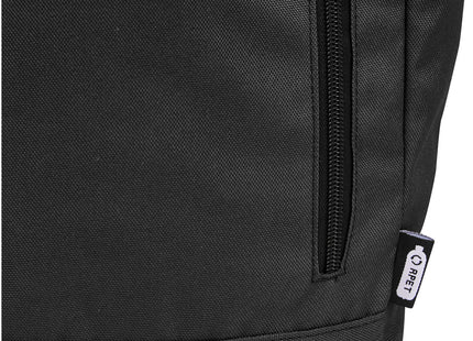 Zaino con chiusura arrotolabile per portatile da 15,6" in PET riciclato certificato GRS Byron 18L