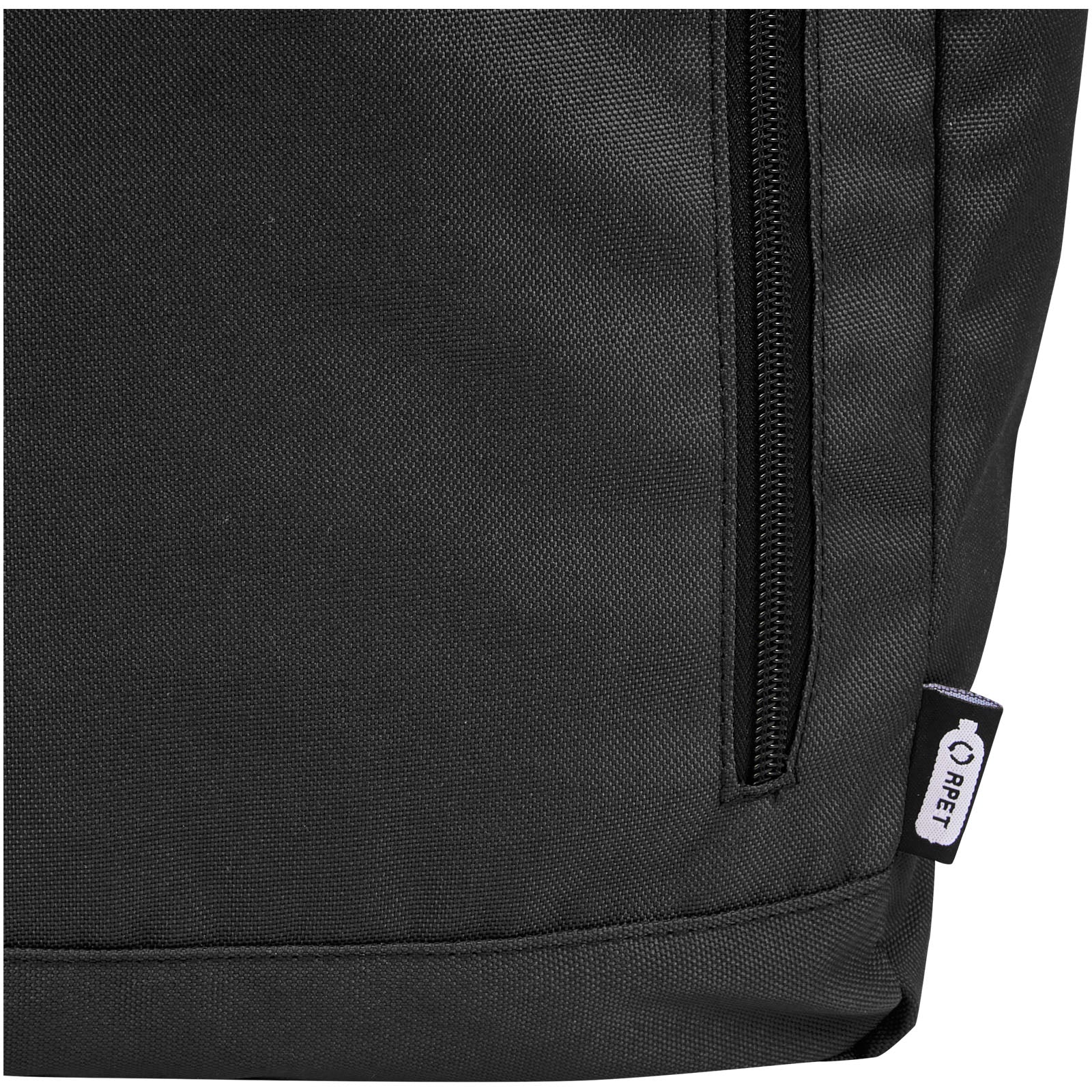 Zaino con chiusura arrotolabile per portatile da 15,6" in PET riciclato certificato GRS Byron 18L