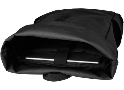 Zaino con chiusura arrotolabile per portatile da 15,6" in PET riciclato certificato GRS Byron 18L