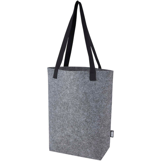 Tote bag con base ampia in feltro riciclato certificato GRS Felta - 12L