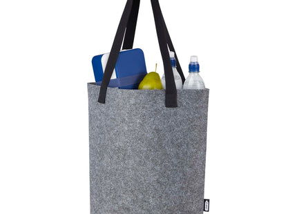 Tote bag con base ampia in feltro riciclato certificato GRS Felta - 12L