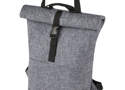 Borsa per bicicletta con chiusura arrotolabile in feltro riciclato GRS Felta - 13L