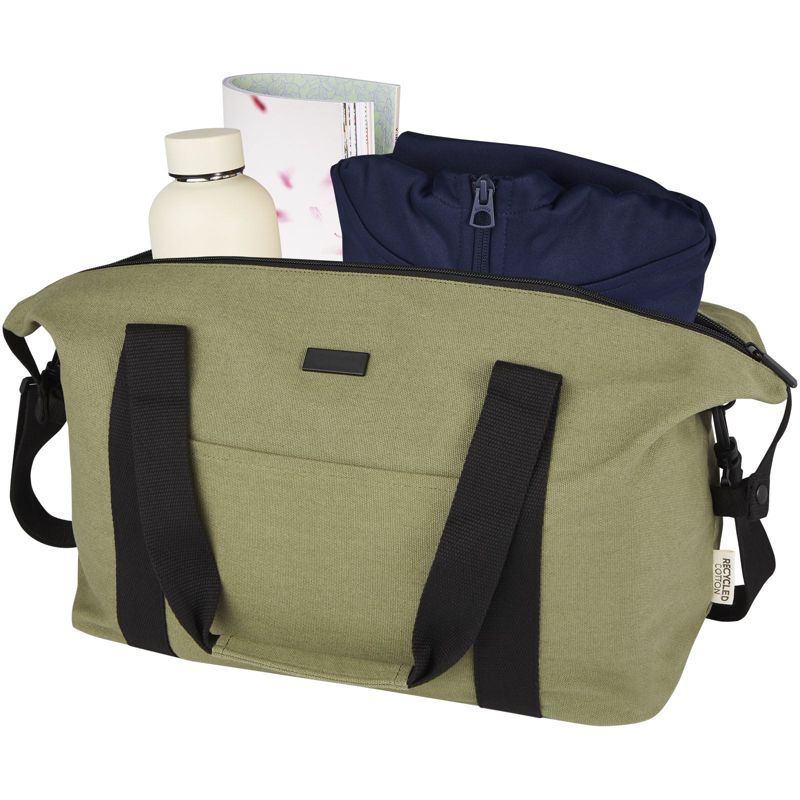 Borsone sportivo in canvas riciclato certificato GRS Joey - 25L