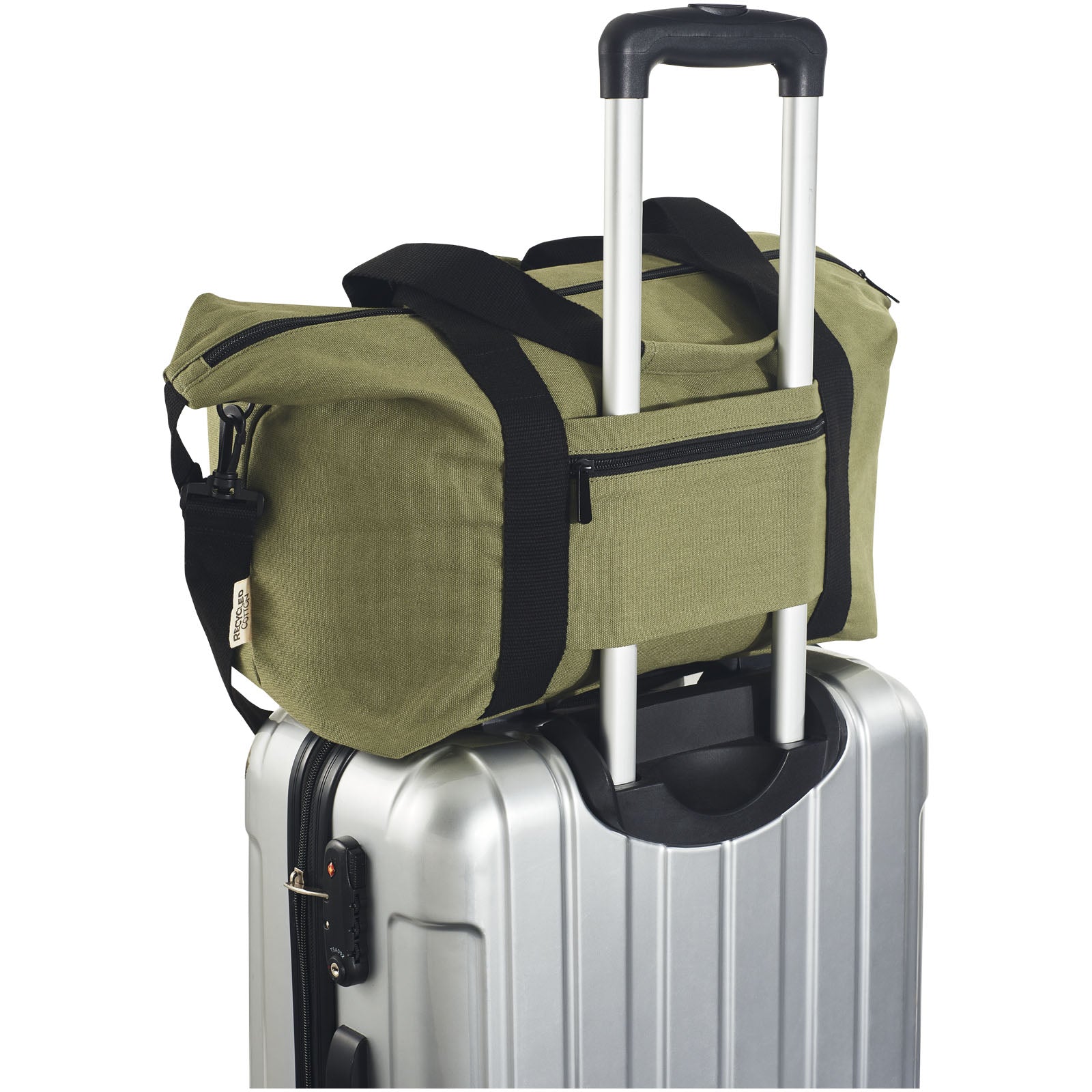 Borsone sportivo in canvas riciclato certificato GRS Joey - 25L