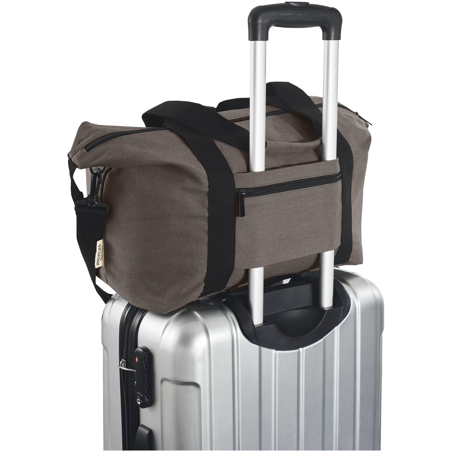 Borsone sportivo in canvas riciclato certificato GRS Joey - 25L