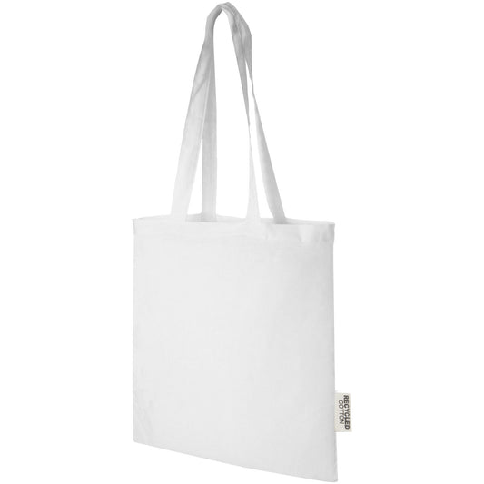 Tote bag in cotone riciclato GRS da 140 g/m2 Madras - 7L