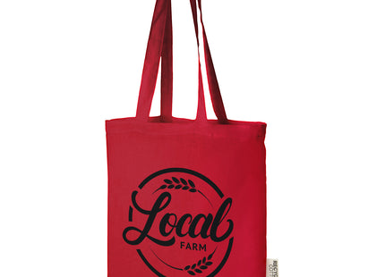 Tote bag in cotone riciclato GRS da 140 g/m2 Madras - 7L