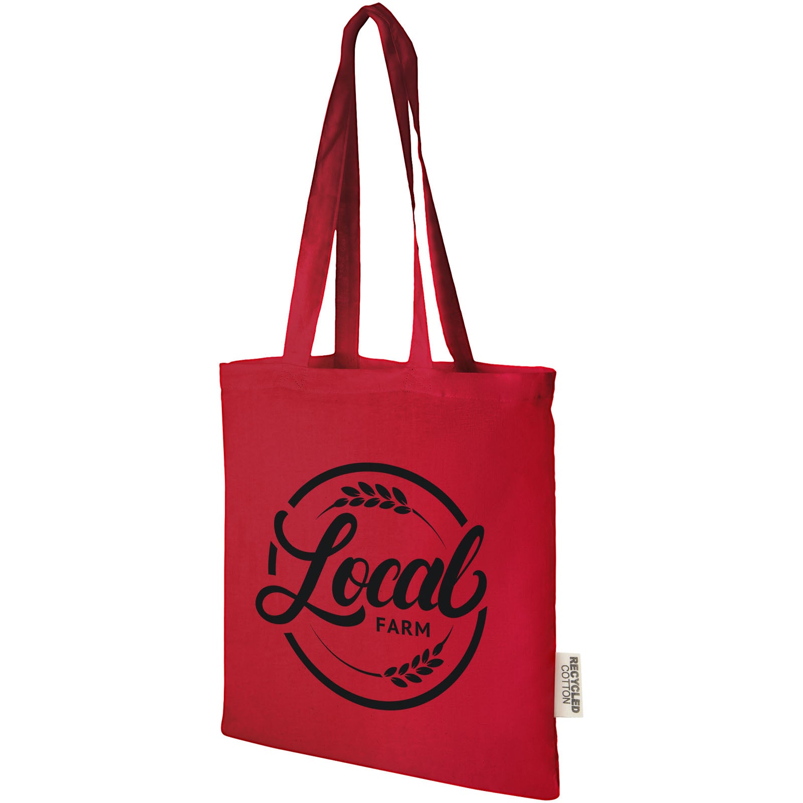 Tote bag in cotone riciclato GRS da 140 g/m2 Madras - 7L