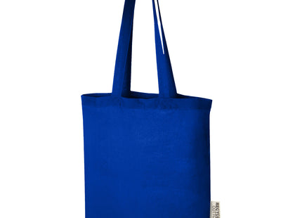 Tote bag in cotone riciclato GRS da 140 g/m2 Madras - 7L