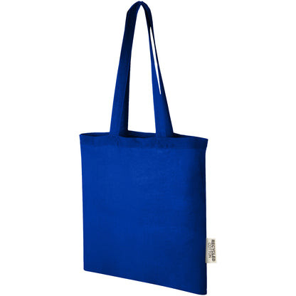 Tote bag in cotone riciclato GRS da 140 g/m2 Madras - 7L
