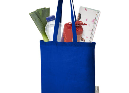 Tote bag in cotone riciclato GRS da 140 g/m2 Madras - 7L