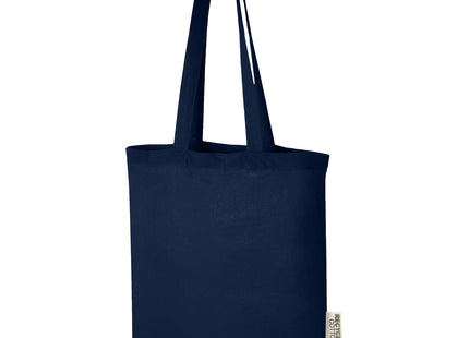 Tote bag in cotone riciclato GRS da 140 g/m2 Madras - 7L