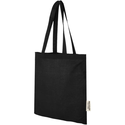 Tote bag in cotone riciclato GRS da 140 g/m2 Madras - 7L