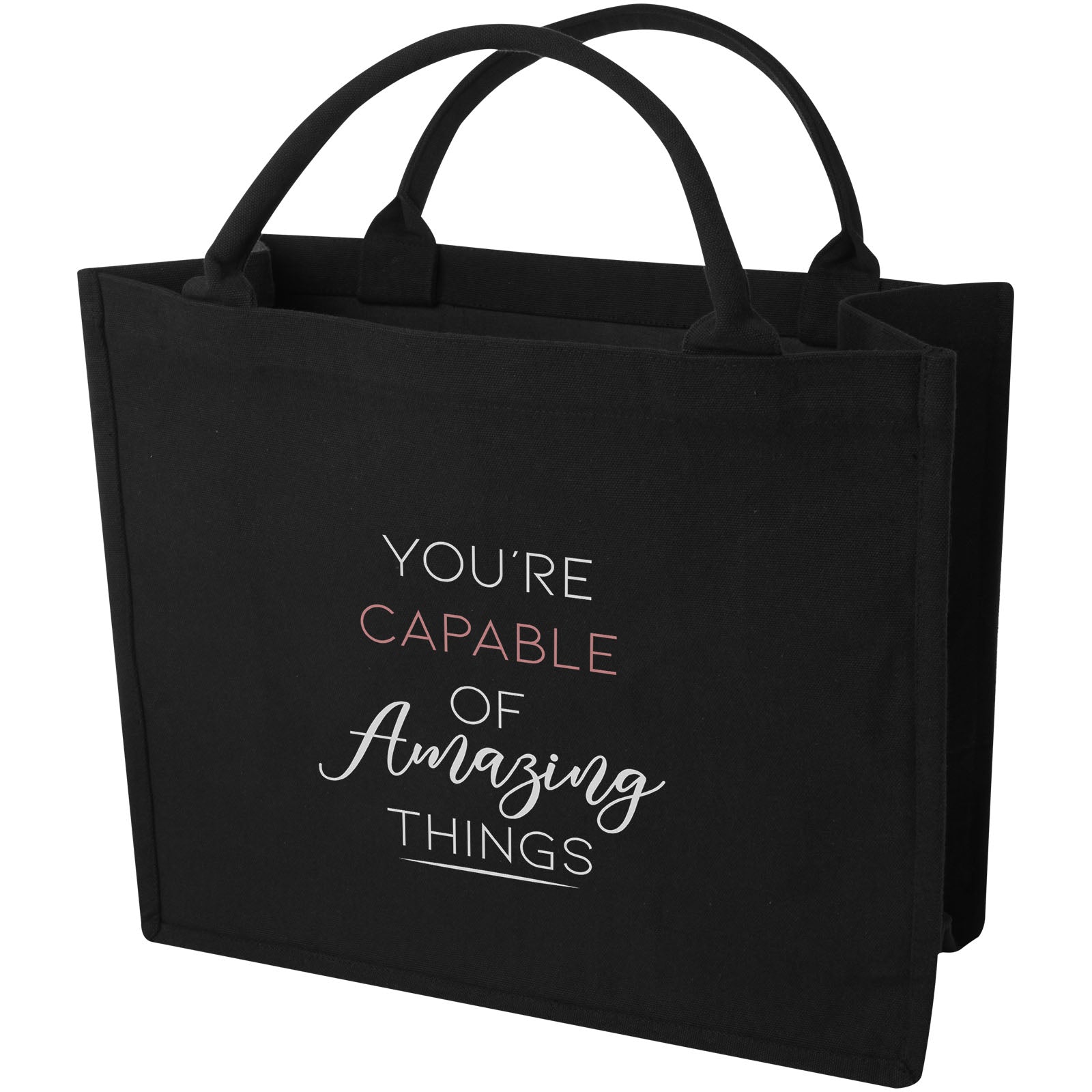 Tote bag per libri in materiale riciclato da 500 g/m² Page Aware™