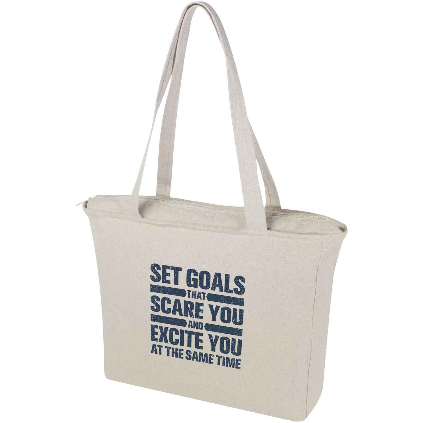 Tote bag in materiale riciclato da 500 g/m² Weekender Aware™