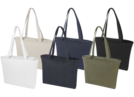 Tote bag in materiale riciclato da 500 g/m² Weekender Aware™