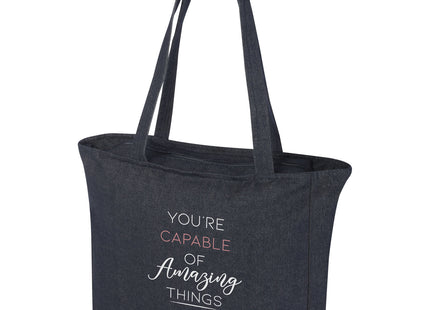 Tote bag in materiale riciclato da 500 g/m² Weekender Aware™