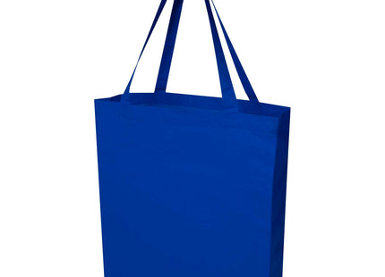 Tote bag a soffietto in cotone riciclato certificato GRS da 140 g/m² Madras