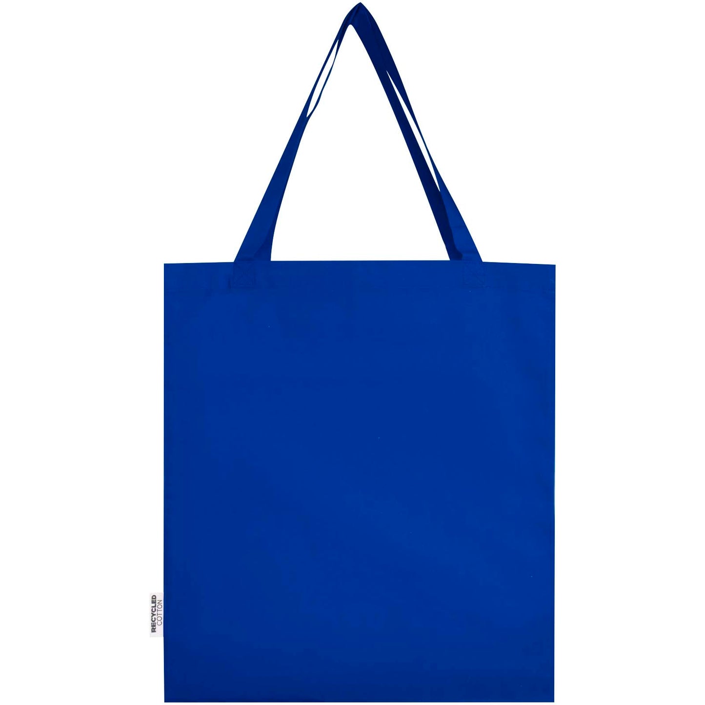 Tote bag a soffietto in cotone riciclato certificato GRS da 140 g/m² Madras