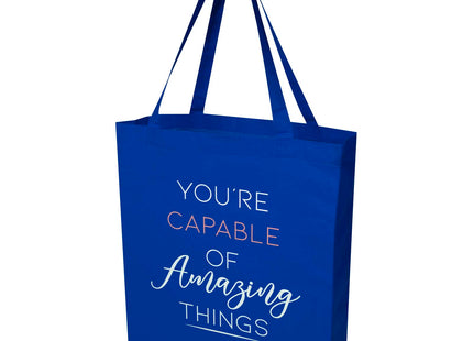 Tote bag a soffietto in cotone riciclato certificato GRS da 140 g/m² Madras