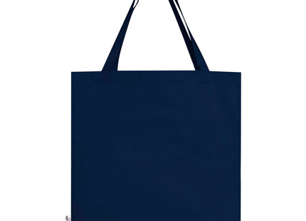 Tote bag a soffietto in cotone riciclato certificato GRS da 140 g/m² Madras