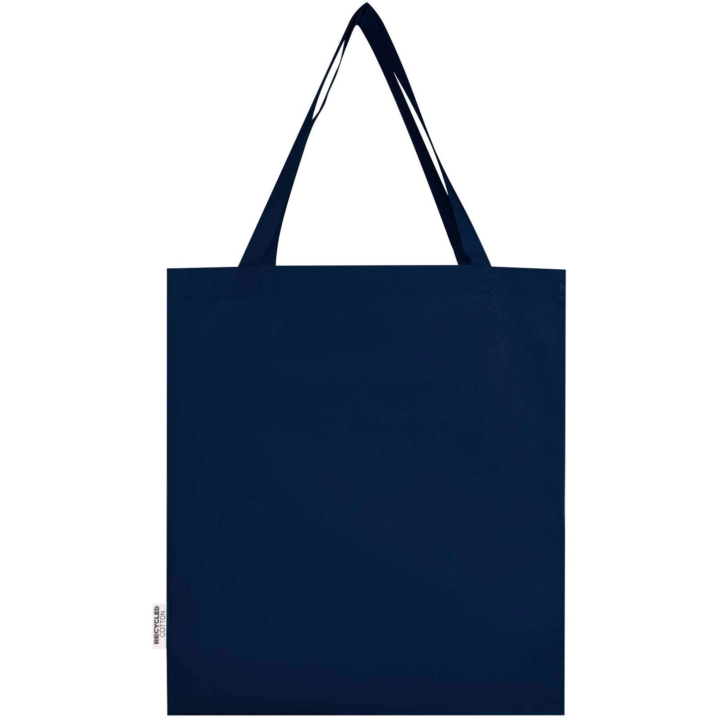 Tote bag a soffietto in cotone riciclato certificato GRS da 140 g/m² Madras