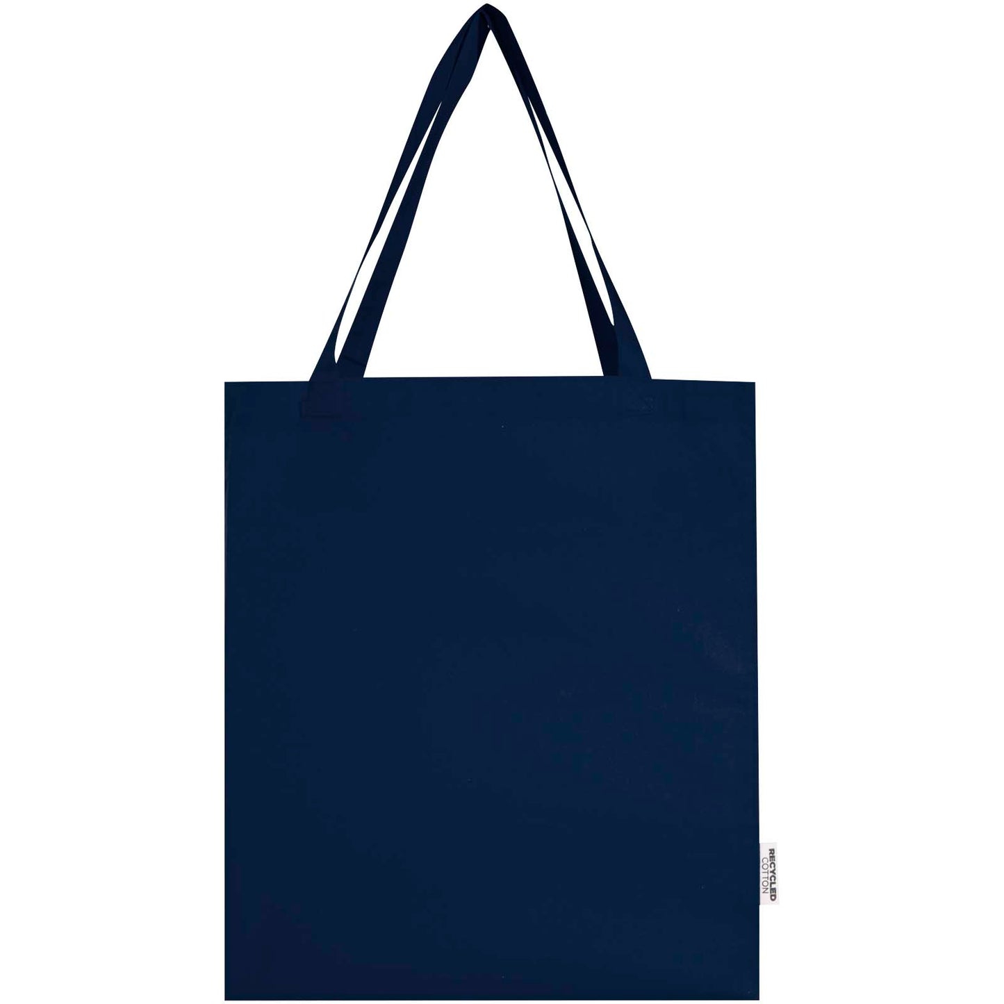 Tote bag a soffietto in cotone riciclato certificato GRS da 140 g/m² Madras