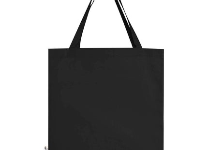 Tote bag a soffietto in cotone riciclato certificato GRS da 140 g/m² Madras