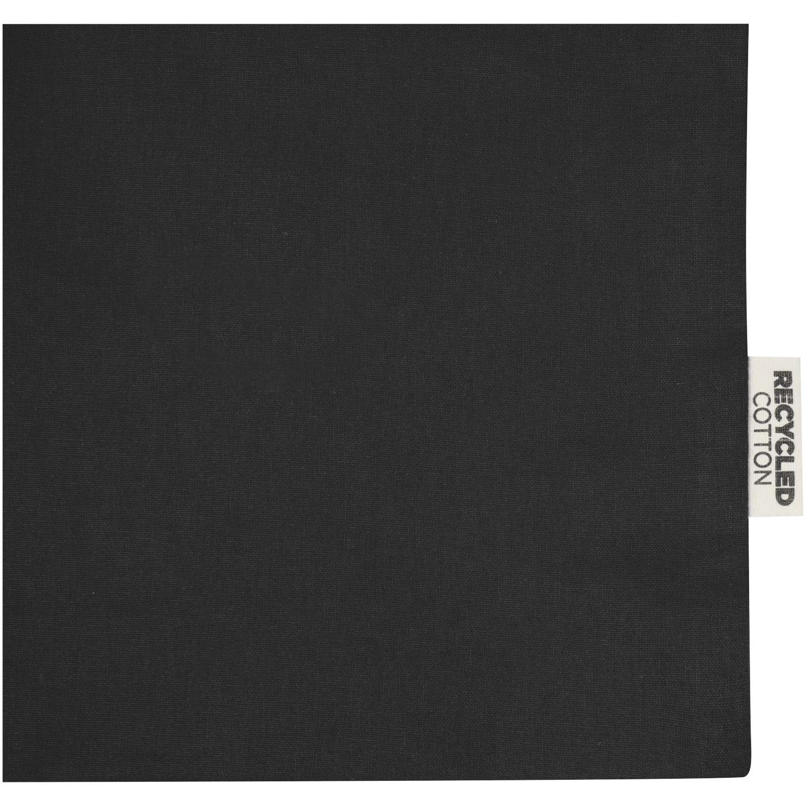 Tote bag a soffietto in cotone riciclato certificato GRS da 140 g/m² Madras