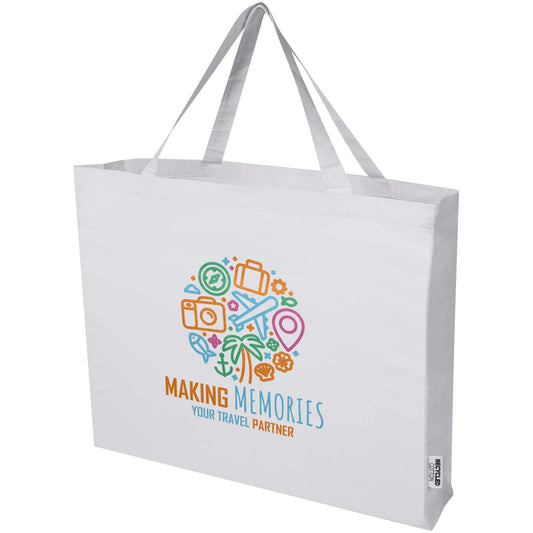 Tote bag in cotone riciclato certificato GRS da 220 g/m² Odessa 40L