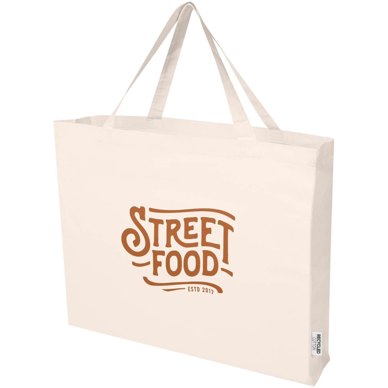 Tote bag in cotone riciclato certificato GRS da 220 g/m² Odessa 40L