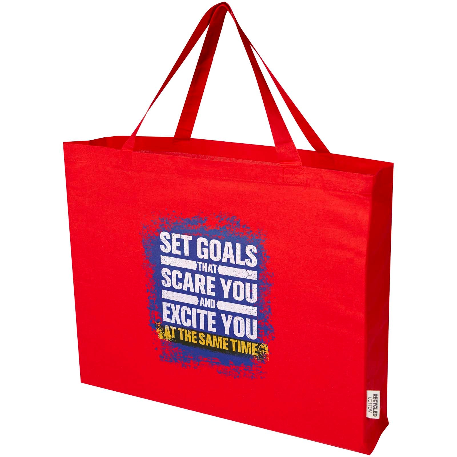 Tote bag in cotone riciclato certificato GRS da 220 g/m² Odessa 40L