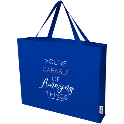 Tote bag in cotone riciclato certificato GRS da 220 g/m² Odessa 40L