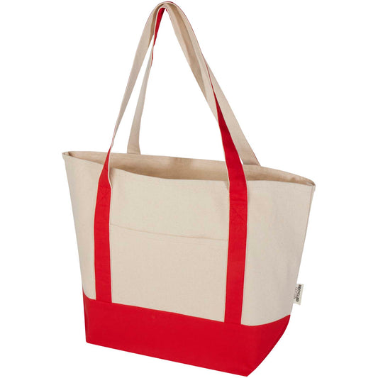 Tote bag in cotone riciclato certificato GRS da 320 g/m² Sam