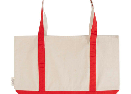 Tote bag in cotone riciclato certificato GRS da 320 g/m² Sam
