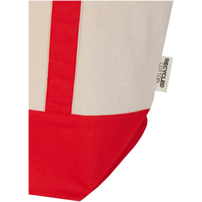 Tote bag in cotone riciclato certificato GRS da 320 g/m² Sam