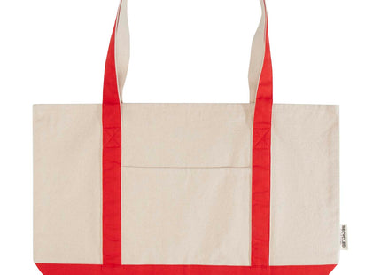 Tote bag in cotone riciclato certificato GRS da 320 g/m² Sam