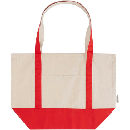 Tote bag in cotone riciclato certificato GRS da 320 g/m² Sam