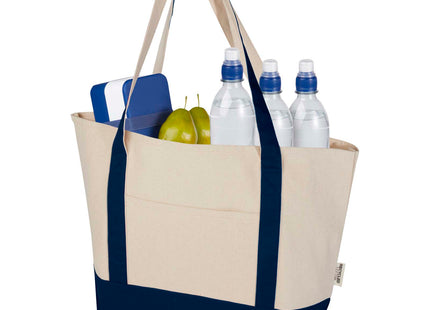 Tote bag in cotone riciclato certificato GRS da 320 g/m² Sam