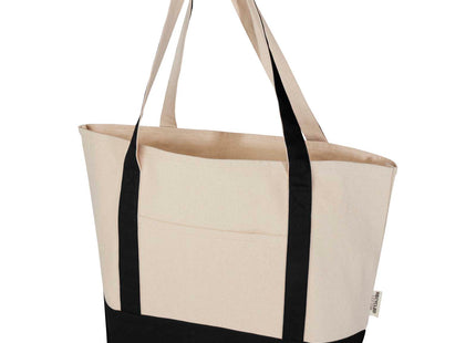 Tote bag in cotone riciclato certificato GRS da 320 g/m² Sam