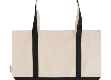 Tote bag in cotone riciclato certificato GRS da 320 g/m² Sam