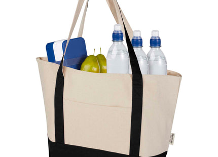 Tote bag in cotone riciclato certificato GRS da 320 g/m² Sam