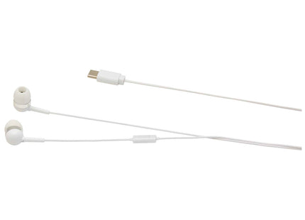 Cuffie tipo C cablate con astuccio in plastica riciclata Baekdu