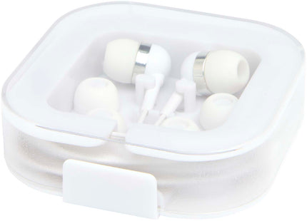 Cuffie tipo C cablate con astuccio in plastica riciclata Baekdu