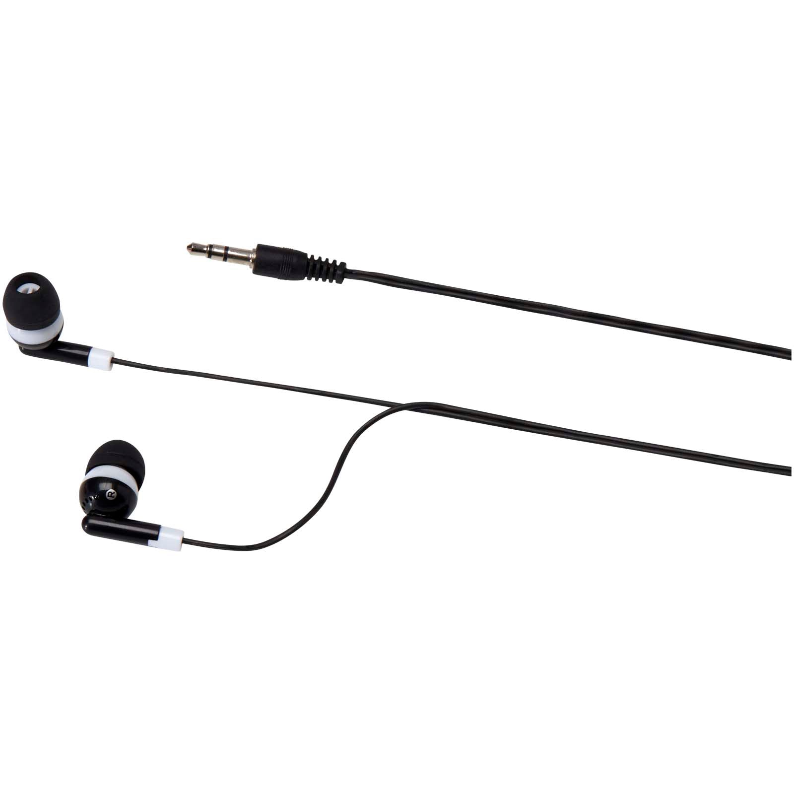 Auricolari con astuccio in plastica riciclata Rebel