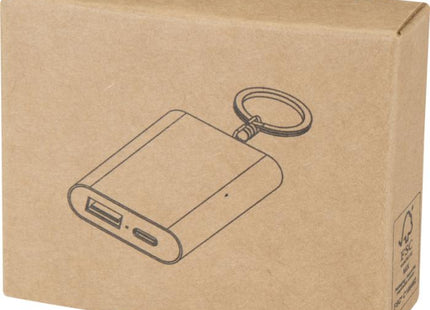 Portachiavi power bank 2000 mAh personalizzato - Arcturus