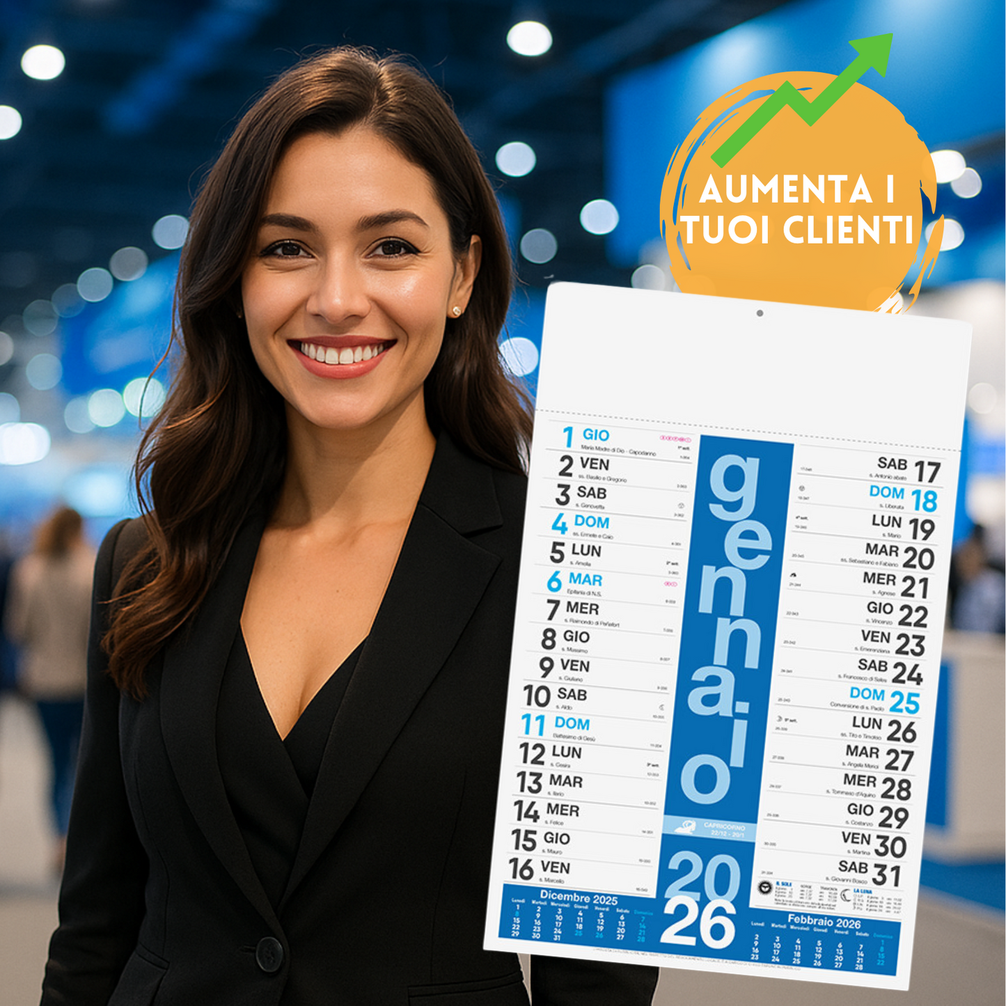 Calendario olandese 2026 personalizzato | Cod. PA430