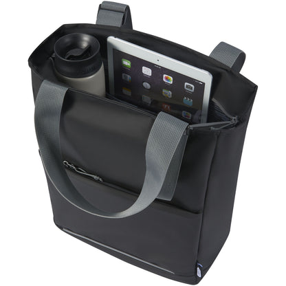 Tote bag impermeabile per portatile da 14" in materiale riciclato certificato GRS Aqua - 14 L