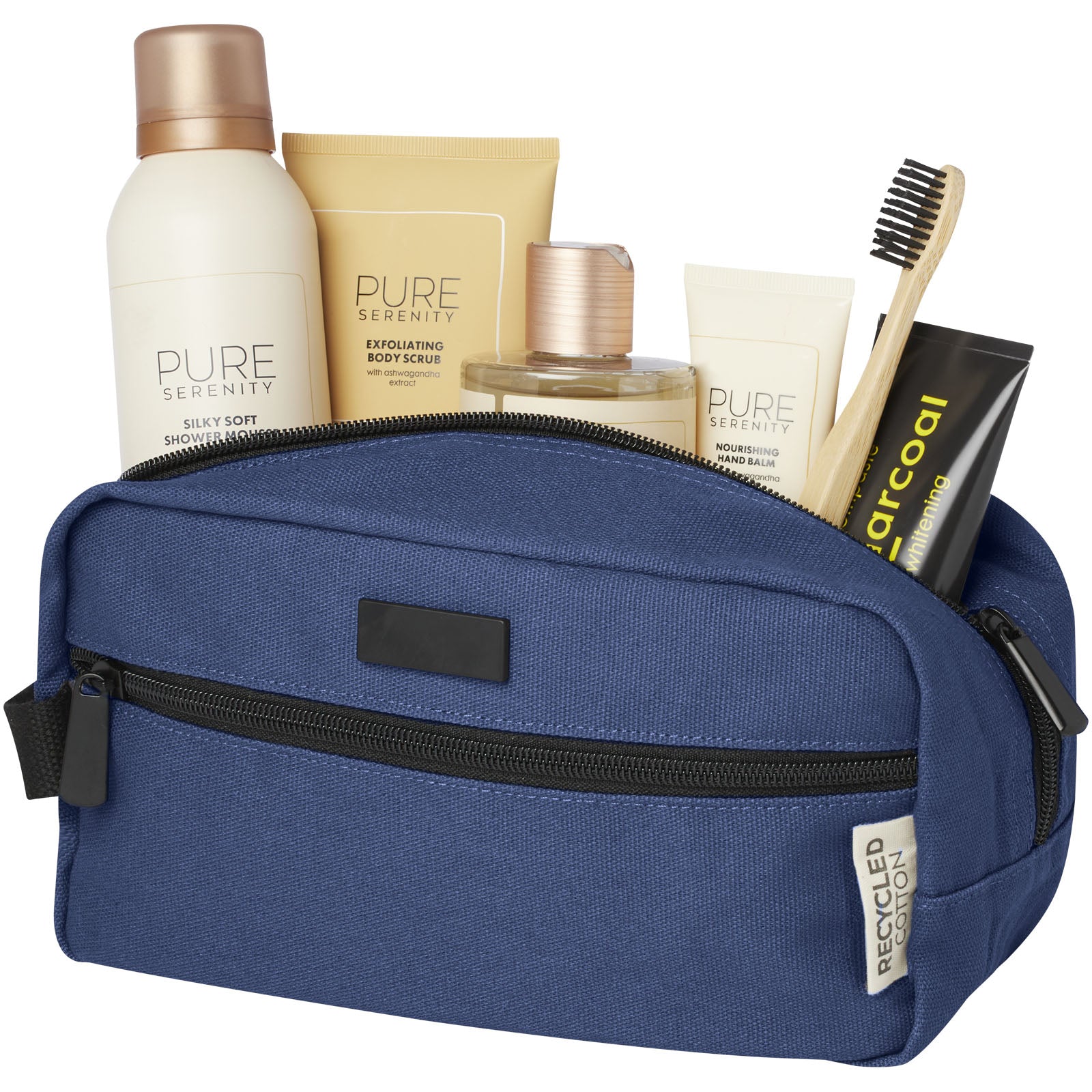 Borsa porta accessori in canvas riciclato certificato GRS Joey - 3,5 L
