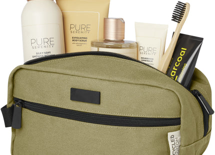 Borsa porta accessori in canvas riciclato certificato GRS Joey - 3,5 L